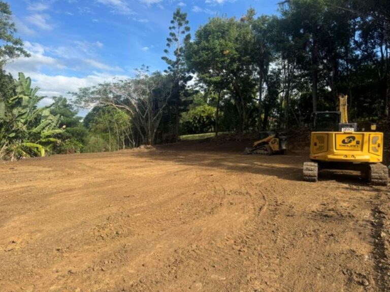 site preparation